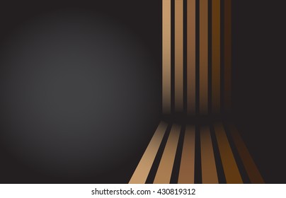 Retro, vintage, disco, funky background. Vector art.
