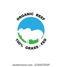 Retro Vintage Farm Cattle Angus Livestock Emblem Label logo création vectorielle. logo pour l'inspiration de la viande de boeuf, du bétail, du boucher et du logo d'animal de ferme