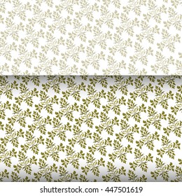 Retro Vintage Floral Background Vector
