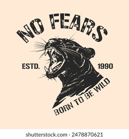 Retro vintage futuristic streetwear design for apparel, clothing, and poster