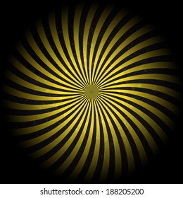 Retro Vintage Grunge  Hypnotic Background.Vector Illustration 