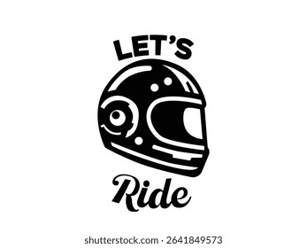 retro vintage helmet icon, retro helmet logo, retro helmet illustration