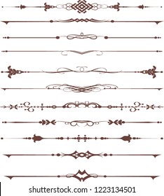 Retro Vintage heraldischer Design-Vektorgrafik