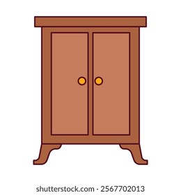 Retro Vintage Home Furniture Element