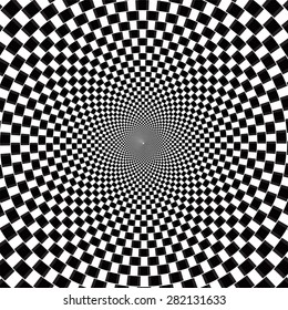 Retro Vintage  Hypnotic Background.Vector Illustration EPS10