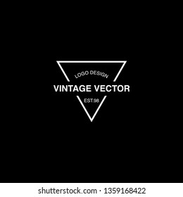 Retro Vintage Insignia, Logotype, Label or Badge Vector design element, business sign template