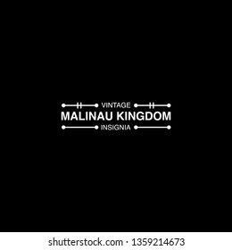 Retro Vintage Insignia, Logotype, Label or Badge Vector design element, business sign template