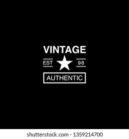 Retro Vintage Insignia, Logotype, Label or Badge Vector design element, business sign template