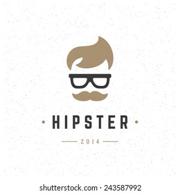Retro Vintage Insignia, Logotype, Label or Badge Vector design element, business sign template. 