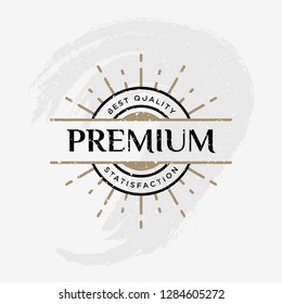 Retro Vintage Insignia Vector design element, business sign template. Vintage Logo Design Element in Vintage Style for Logotype, Label, Badge, T-shirts and other design.