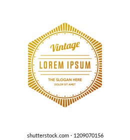 Retro Vintage Insignias or Logotypes. Vector design elements, business signs, logos, identity, labels, badges and objects.