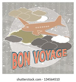 Retro vintage inspired vector illustration
