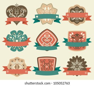 Retro Vintage Labels