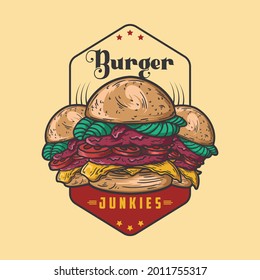 RETRO VINTAGE LOGO FOR BUTGER BAR