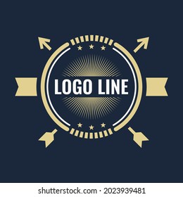 Retro Vintage Logo, logo design template, Retro vintage emblem, Vector illustration, vintage logo