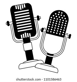 retro vintage microphone equipment classic