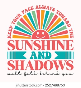 Retro Vintage Motivational Typography T-Shirt Design