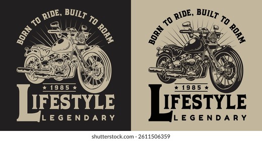 Retro Vintage Motorcycle Bike bicycle T-shirt design. The 70s, 80s, 90s, t-shirt design, car t-shirt, vintage retro typography tee shirt, sweater t-shirt, print design, clothing brand design.