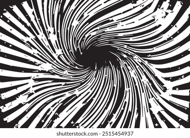 Retro vintage multicolored texture in spiral and swirling position. Starburst sunburst retro design background. Swirl surface.