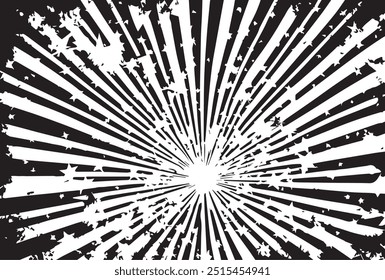 Retro vintage multicolored texture in spiral and swirling position. Starburst sunburst retro design background. Swirl surface.