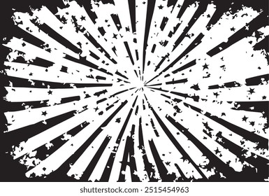 Retro vintage multicolored texture in spiral and swirling position. Starburst sunburst retro design background. Swirl surface.