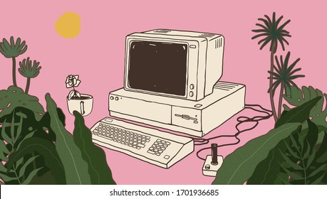 Gaming Pc Monitor Images Stock Photos Vectors Shutterstock