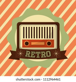 retro vintage radio music