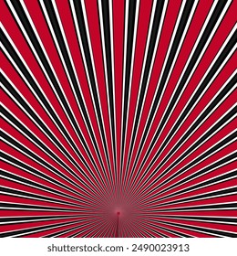 retro vintage ray background dark gray red black white color vector