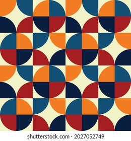 Retro vintage seamless pattern design. Vector eps 10