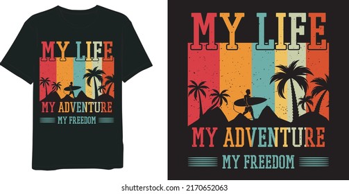Retro Vintage Summer T shirt Design with Grange