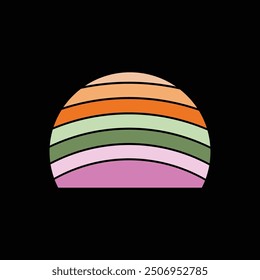 Retro Vintage Sunset Background Clipart Vector Illustration, sunset grass vintage striped clipart, Sun 80s in retro style. Retro sunset collection
sunset vintage retro background design,