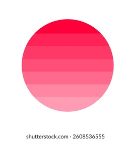 Retro Vintage Sunset Vector Illustration