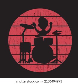 Retro vintage t shirt design