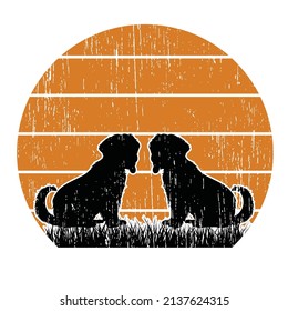 Retro vintage t shirt design