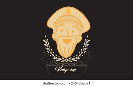 Retro vintage t shirt design for your business
