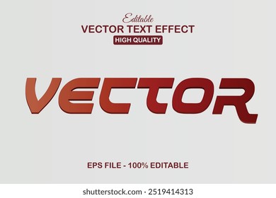 Retro Vintage Text style effect vector