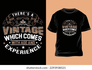 Retro Vintage T-shirt Design For You