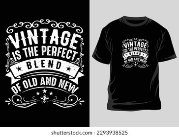 Retro Vintage T-shirt Design For You