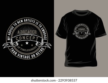 Retro Vintage T-shirt Design For You