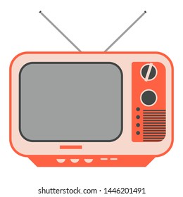 Retro TV set 2 Royalty-free Stock Vector Images