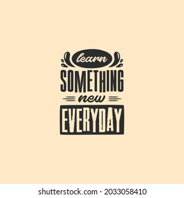 retro vintage typography black flat color vector