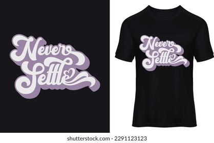 Retro vintage typography t shirt design vector