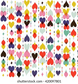 Retro Vintage Wallpaper Pattern from the Sixties 