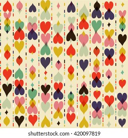 Retro Vintage Wallpaper Pattern from the Sixties 