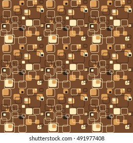 Retro Vintage Wallpaper Pattern from the Sixties