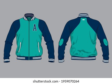 Download Varsity Jacket Template High Res Stock Images Shutterstock