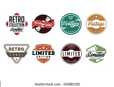 Vintage Style Pizza Graphics Stock Vector (Royalty Free) 100615303 ...