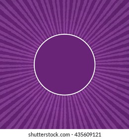 Retro violet background. Vintage place for text. Vector. Eps 10.