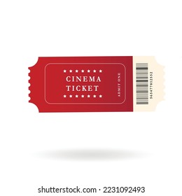 Retro  vip ticket. Carnival cupon. Retro ticket illustration.Festival coupon.Retro  ticket on the cinema