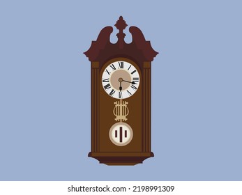 retro wall watch clock time machine
